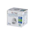 Oprawa V-TAC gips GU10 natynkowa tuba okrągła biała 75x75mm VT-716RD
