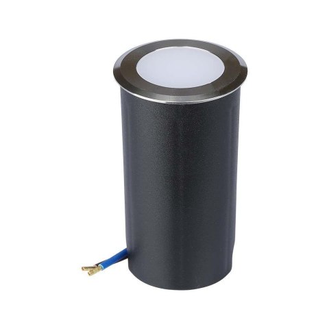 Oprawa gruntowa ogrodowa najazdowa podłogowa V-TAC 1W LED srebrna IP67 VT-1151 3000K 51lm