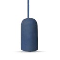 Oprawa zwieszana V-TAC beton niebieski VT-7668-BL 5 lat gwarancji