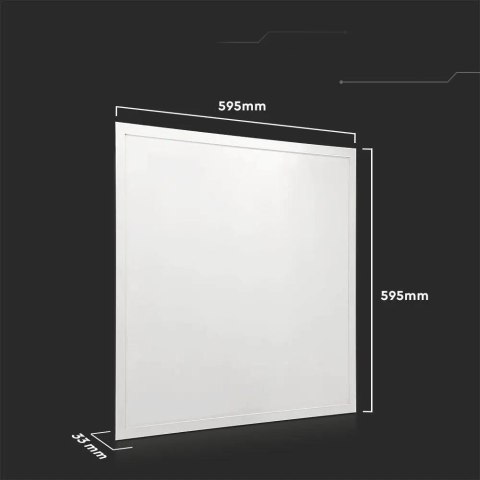Panel LED V-TAC 36W 600x600 LED backlight 33mm 120Lm/W VT-6436 4000K 4320lm 5 lat gwarancji
