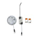 Panel LED V-TAC premium downlight 3W okrągły fi84 VT-307 4000K 130lm