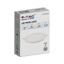 Panel LED V-TAC premium downlight 6W okrągły fi120 VT-607 2700K 490lm