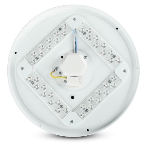 Plafon V-TAC 18W mleczny zmiana koloru CCT fi.310 VT-8418 3000K-6400K 1800lm