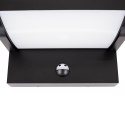 Projektor oprawa elewacyjna V-TAC 17W LED czujnik ruchu czarna IP65 VT-11020S 3000K 2520lm