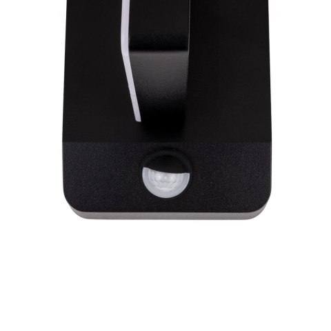 Projektor oprawa elewacyjna V-TAC 17W czujnik ruchu czarna IP65 VT-11020S 4000K 2580lm