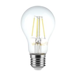 Żarówka LED 6W filament E27 A60 V-TAC VT-1887 4000K 600lm