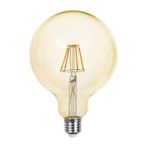 Żarówka LED V-TAC 12W filament E27 kula glob G125 bursztyn VT-2153 2200K 1350lm