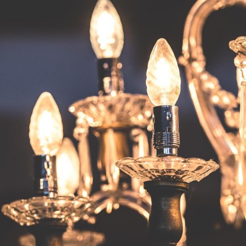 Żarówka LED V-TAC 4W filament E14 twist świeczka ściemnialna VT-1985D 3000K 400lm