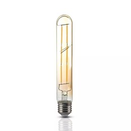 Żarówka LED V-TAC 6W T30 E27 filament bursztyn 30x185mm VT-2006-N 2200K 600lm