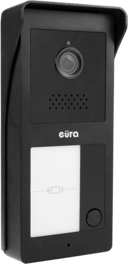 Wideodomofon EURA 2-żyłowy VDP-49A3-2TY czarny Tuya