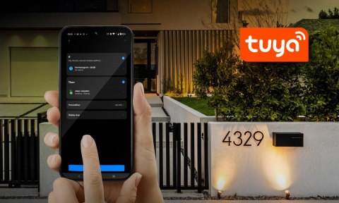 Wideodomofon EURA 2-żyłowy VDP-49A3-2TY czarny Tuya