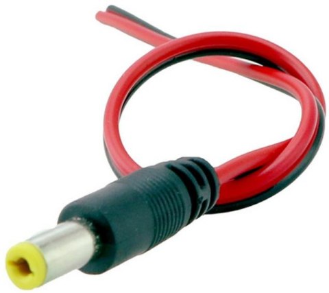 Wtyk zasilajacy na kabelku KW01DC-20 1szt.