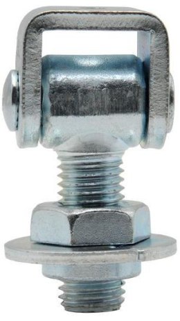 Zawias PSG 61.013.01 do wspawania - gwint M20 (regulowany, ucho ocynkowane)