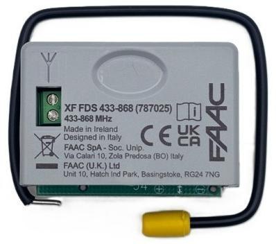 Zestaw Alfa SHORT FDS - FAAC 414 do 6m bram dwuskrzydłowych