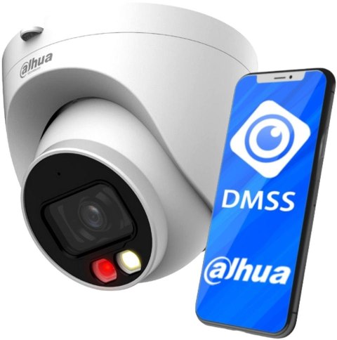 Zestaw monitoringu IP DAHUA 4Mpx 2K 3 kamery IPC-HDW1439V-A-IL z dyskiem 1TB
