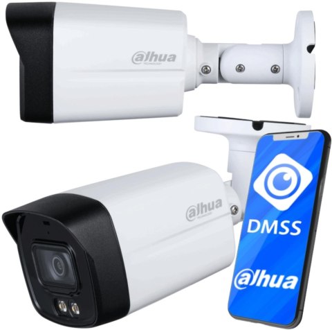 Zestaw monitoringu IP Dahua 2MPx 8 Kamer zewnętrznych Smart Dual Light IR LED 30m