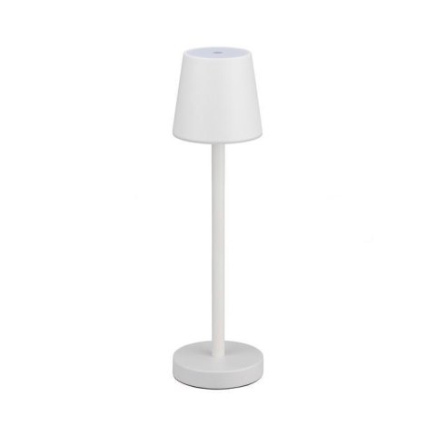 Lampka biurkowa nocna V-TAC 3W LED 39cm ładowanie ściemnianie biała VT-7703 4000K 70lm