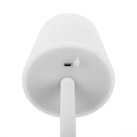 Lampka biurkowa nocna V-TAC 3W LED 39cm ładowanie ściemnianie biała VT-7703 4000K 70lm