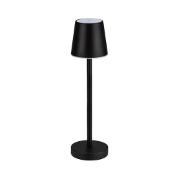 Lampka biurkowa nocna V-TAC 3W LED 39cm ładowanie ściemnianie czarna VT-7703 4000K 70lm