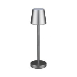 Lampka biurkowa nocna V-TAC 3W LED 39cm ładowanie ściemnianie szara VT-7703 3000K 70lm