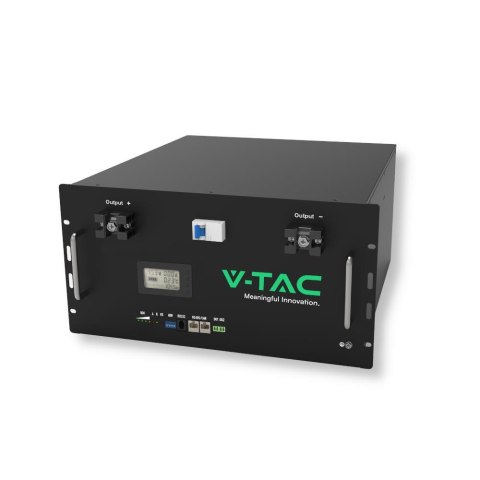 Magazyn bank energii V-TAC 9.6kWh 48V 200Ah LiFePO4 rack VT-48200B 10 lat gwarancji