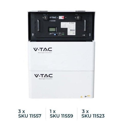 Magazyn bank energii V-TAC 9.6kWh 48V 200Ah LiFePO4 rack VT-48200B 10 lat gwarancji