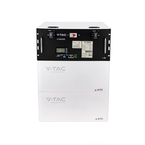 Magazyn bank energii V-TAC 9.6kWh 48V 200Ah LiFePO4 rack VT-48200B 10 lat gwarancji