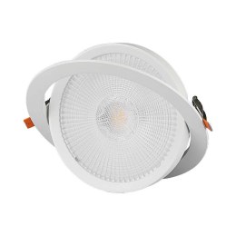 Oprawa V-TAC LED downlight SAMSUNG CHIP 30W ruchoma VT-2-30 3000K 3040lm 5 lat gwarancji