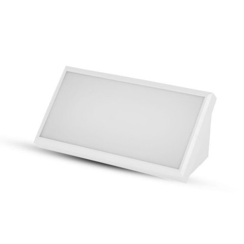 Oprawa ścienna V-TAC 20W LED ukośna biała IP65 VT-8055 3000K 2045lm