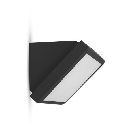 Oprawa ścienna V-TAC 20W LED ukośna czarna IP65 VT-8055 3000K 2045lm