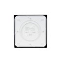 Plafon V-TAC 30W LED kwadrat IP44 42x42cm czarny VT-8630B-SQ 6500K 3000lm