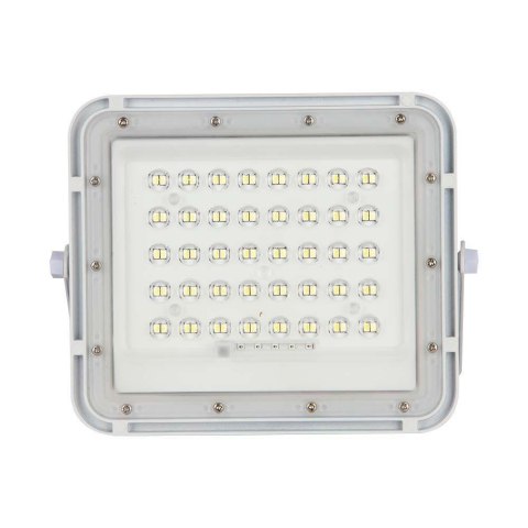 Projektor LED solarny V-TAC 6W pilot auto timer IP65 biały VT-40W-W 4000K 400lm