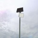 Projektor LED solarny V-TAC 6W pilot auto timer IP65 biały VT-40W-W 4000K 400lm