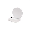 Projektor oprawa elewacyjna V-TAC 17W LED czujnik ruchu okrągła biała IP65 VT-11020S 4000K 2520lm