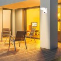 Projektor oprawa elewacyjna V-TAC 17W LED czujnik ruchu okrągła biała IP65 VT-11020S 4000K 2520lm