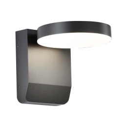 Projektor oprawa elewacyjna V-TAC 17W LED okrągła czarna IP65 VT-11020 3000K 2520lm