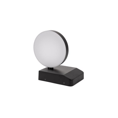 Projektor oprawa elewacyjna V-TAC 17W LED okrągła czarna IP65 VT-11020 3000K 2520lm