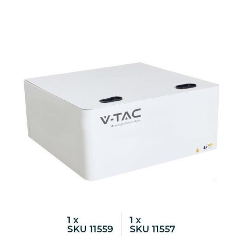 Stojak regał rack do magazynów energii V-TAC 9,6kWh SKU11523 VT-48200B max. 3 moduły 10 lat gwarancji