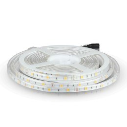 Taśma LED V-TAC 12V SMD5050 150LED IP65 rękaw 6W/m VT-5050 30-N 4000K 500lm