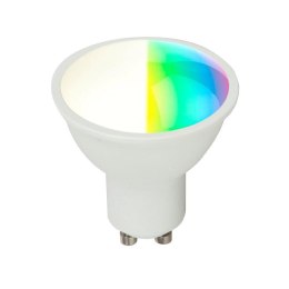 Żarówka LED smart WI-FI V-TAC 4.8W GU10 tuya Amazon Alexa Google Home VT-2215 RGB+2700K-6500K 380lm