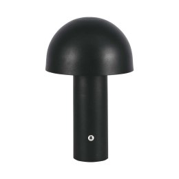 Lampka biurkowa nocna V-TAC 1W LED 25cm ładowanie USB ściemnianie czarna VT-1047 3000K-6000K 200lm