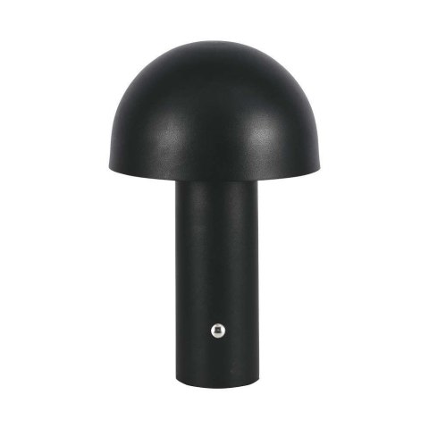 Lampka biurkowa nocna V-TAC 1W LED 25cm ładowanie USB ściemnianie czarna VT-1047 3000K-6000K 200lm