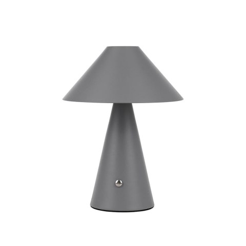 Lampka biurkowa nocna V-TAC 3W LED 24cm ładowanie USB ściemnianie szara VT-1051 3000K-6000K 200lm