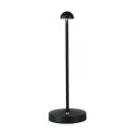 Lampka biurkowa nocna V-TAC 3W LED 29cm ładowanie USB ściemnianie czarna VT-1073 3000K-6000K 130lm