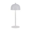 Lampka biurkowa nocna V-TAC 3W LED 30cm ładowanie USB ściemnianie biała VT-1052 3000K-6000K 200lm