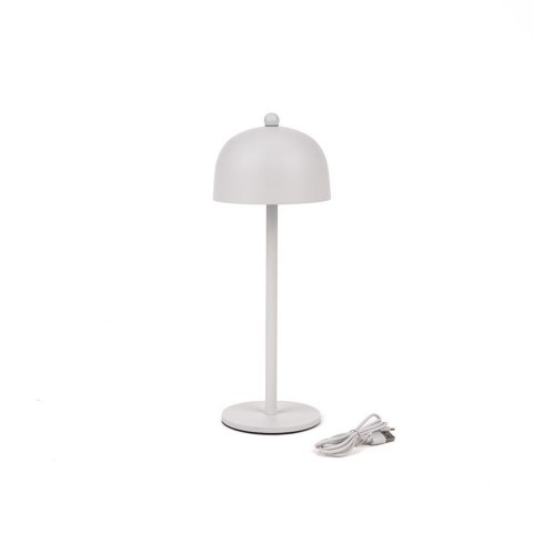 Lampka biurkowa nocna V-TAC 3W LED 30cm ładowanie USB ściemnianie biała VT-1052 3000K-6000K 200lm