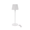 Lampka biurkowa nocna V-TAC 4W LED 37cm ładowanie USB ściemnianie biała VT-1034 3000K-6000k 150lm
