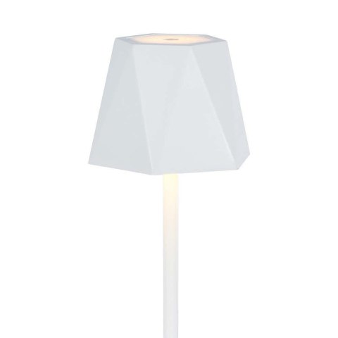 Lampka biurkowa nocna V-TAC 4W LED 37cm ładowanie USB ściemnianie biała VT-1034 3000K-6000k 150lm