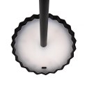 Lampka biurkowa nocna V-TAC 4W LED 37cm ładowanie USB ściemnianie czarna VT-1028 3000K-6000K 150lm