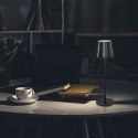 Lampka biurkowa nocna V-TAC 4W LED 37cm ładowanie USB ściemnianie czarna VT-1028 3000K-6000K 150lm